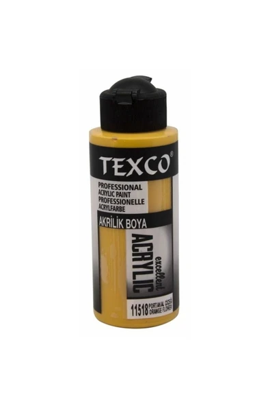 Özka Hobi Ahşap Rich-texco 110 Cc. Su Bazlı Akrilik Boya - Portakal Çiçeği ürün görseli 1
