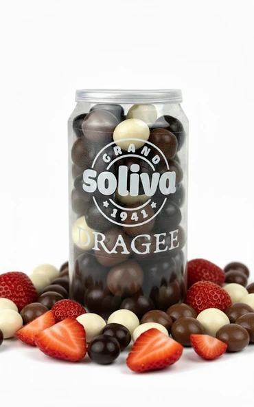 Grand Soliva Çikolata Draje 230 g - Çilekli ürün görseli 1