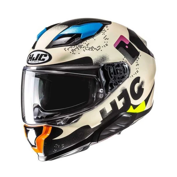 KASK HJC F71 KASK FACO MC28 BEJ ürün görseli 1