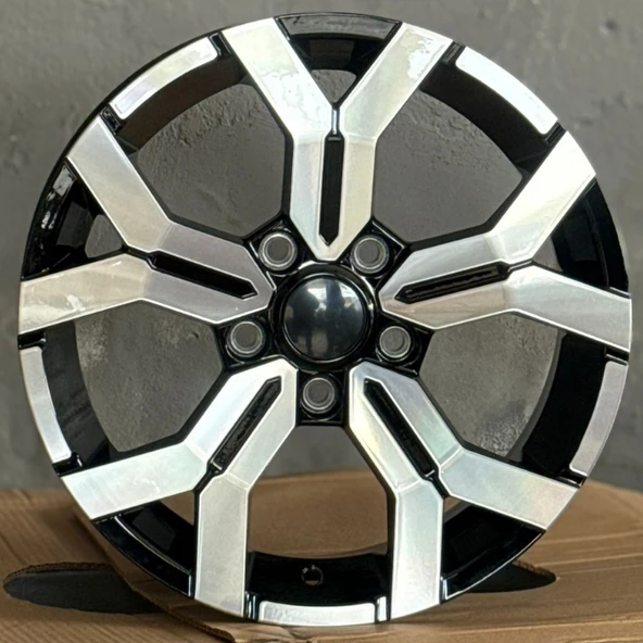 5*114,3*16*6.5 ET35 CH66.1 DEEP BALCK DİAMOND STW60 * ürün görseli 1