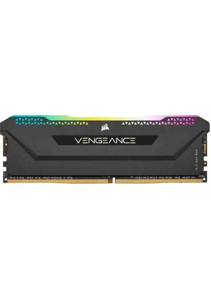 Corsair Vengeance Rgb Pro Sl 8gb 3600MHZ CL18 CMH16GX4M2Z3600C18 Ddr4 Ram Bellek Siyah (Kutusuz) ürün görseli 1