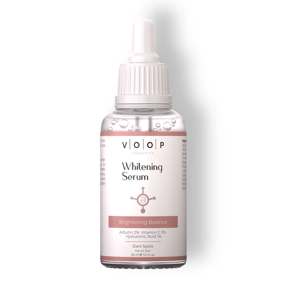 Cilt Beyazlatıcı Aydınlatıcı Leke Karşıtı Bakımı Serum %2 Arbutin %3 Vitamin C %1 Hyaluronik ürün görseli 1