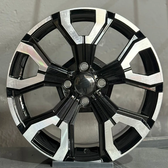 4*100*16*6.5 ET35 CH66.1 DEEP BLACK DİAMOND SNC17 ürün görseli 1