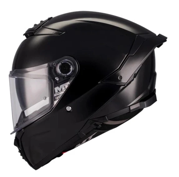 KASK MT THUNDER 4 SV PURE PARLAK SİYAH - Resim 2