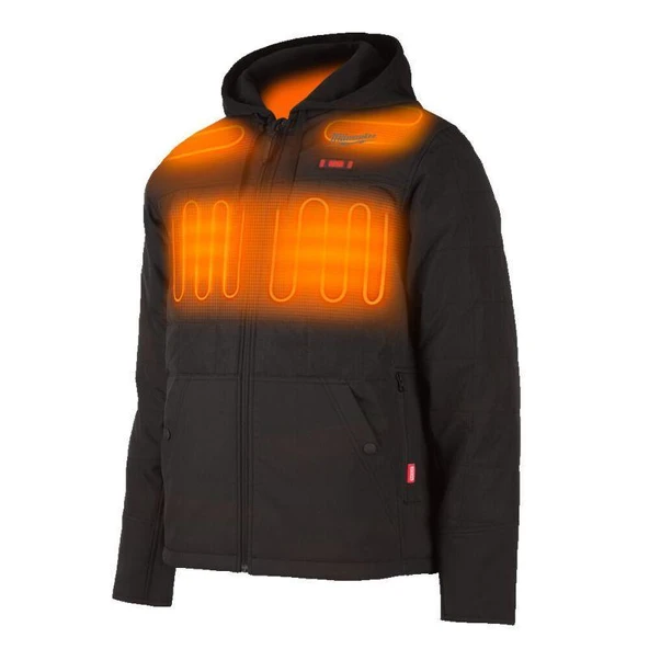 Milwaukee M12 HPJbl2-0 XL Isıtıcılı Puffer Mont Siyah 4932480074 ürün görseli 1