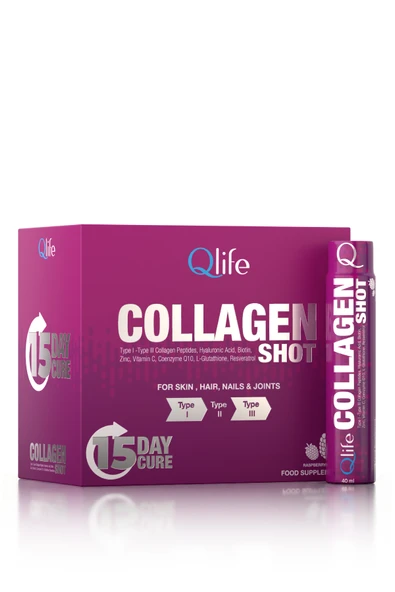 Collagen Shot Komplex Vitaminli Sıvı Kolajen 15 Tüp ürün görseli 1