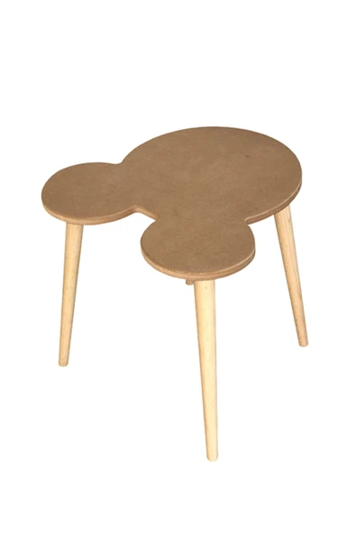 Özka Hobi Ahşap Ahşap Ham Mdf 18 Mm Aktivite Ve Etkinlik Çocuk Masası- Çm06 ürün görseli 1
