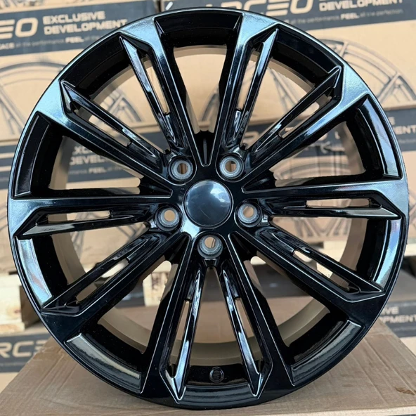 5*112*18*8.0 ET35 CH57.1 LADYBUG SİYAH VERONA JANT * ürün görseli 1