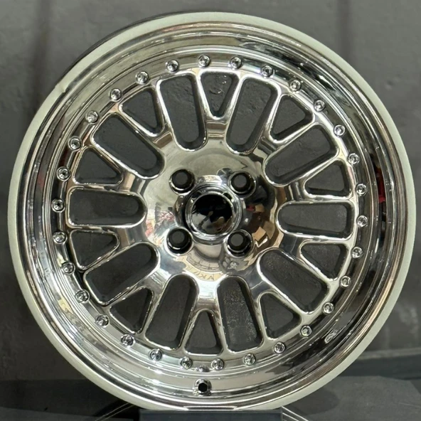 4*100*17*8.0-9.0 ET35-20 CH73.1 CHROME CCW JANT TAKIMI ürün görseli 1