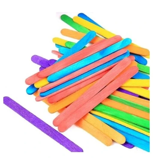Ticon Renkli Dil Çubuğu Dar 50Li - 2 paket ürün görseli 1