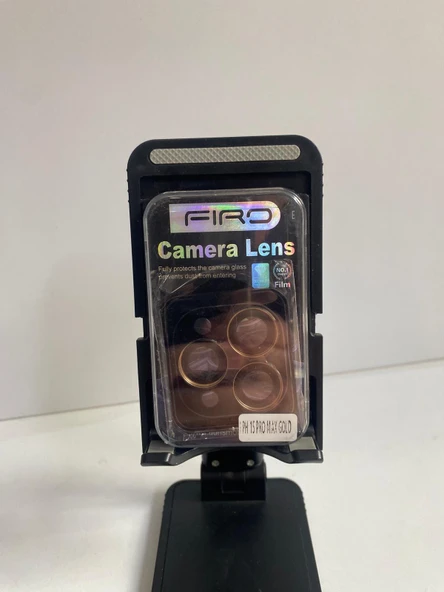 FIRO İPHONE 15 PRO MAX CAMERA LENS GOLD ürün görseli 1