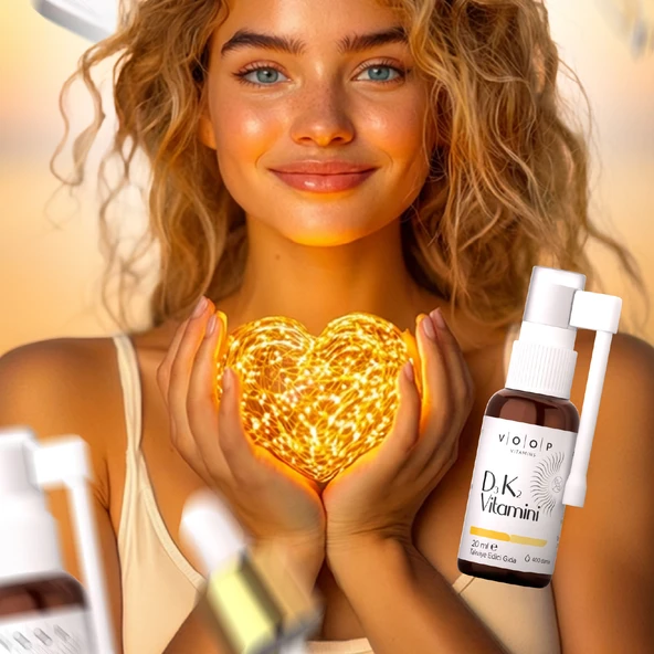 Vitamin D3K2 Sprey-Damla 20 ml - Resim 7