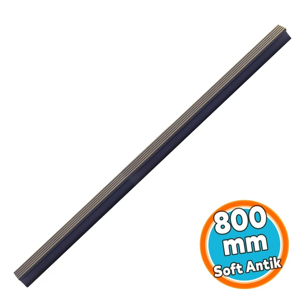 Uzun Metal Kulp 3 Vidalı Mobilya Çekmece Dolap Kapak Kulpları Premium Soft Antik Sarı 800 mm ürün görseli 1