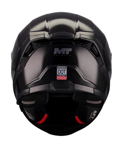 KASK MT THUNDER 4 SV PURE PARLAK SİYAH - Resim 5