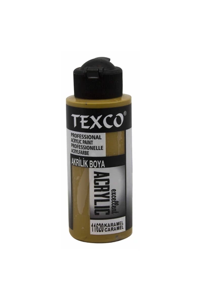 Özka Hobi Ahşap Rich-texco 110 Cc. Su Bazlı Akrilik Boya - Karamel ürün görseli 1