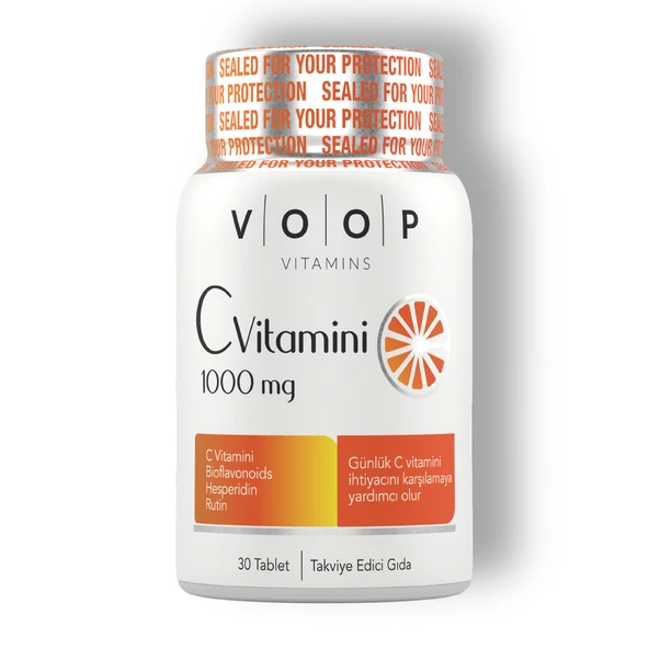 C Vitamini 1000 Mg - 30 Tablet ürün görseli 1