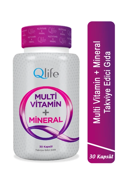 Multivitamin ve Mineral - 13 Vitamin 7 Mineral 30 Kapsül ürün görseli 1