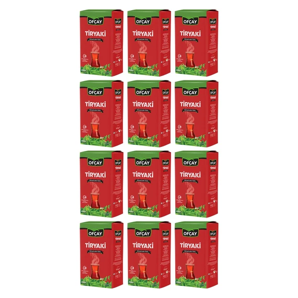 Ofçay Tiryaki Çay 500 gr x 12 Adet - Resim 2