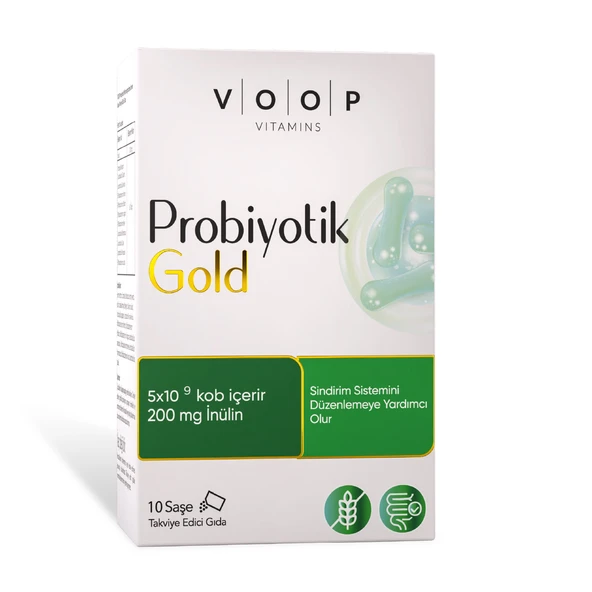 Probiyotik Mikroorganizma İçeren 10'lu Saşe Takviye Edici Gıda ürün görseli 1