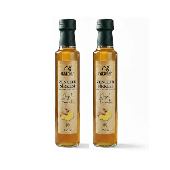 Natresh Zencefil Sirkesi 250 ml x 2 (2’li Set) ürün görseli 1