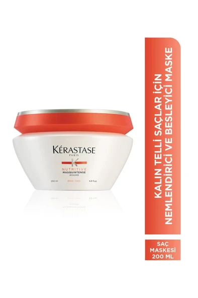 Kerastase Nutritive Masquintense Thick Kalın Telli Kuru Saçlara Nem Veren Besleyici Maske 200 ml ürün görseli 1
