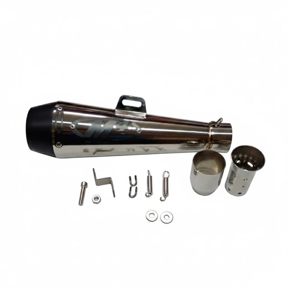 M4-350x51mm Modifiye Egzoz Gümüş ürün görseli 1