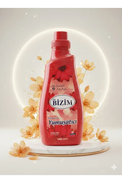 Can Bizim Konsantre Yumuşatıcı 1440 mL (Kehribar Çiçeği) ürün görseli 1
