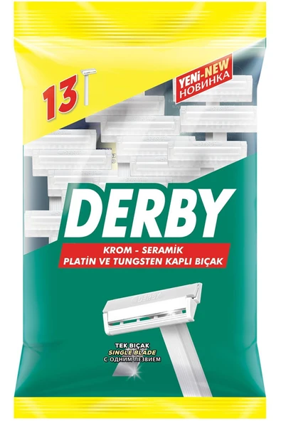 Derby Tek Bıçak 13'lü Poşet X 7 Paket ürün görseli 1