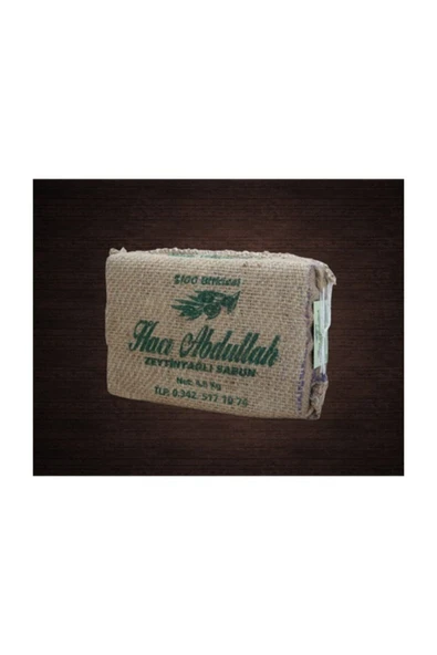 HACI ABDULLAH ZEYTİNYAĞLI DOĞAL SABUNLAR Zeytinyağlı Sabun 24*200 Gr Telis (4800 Gr) ürün görseli 1