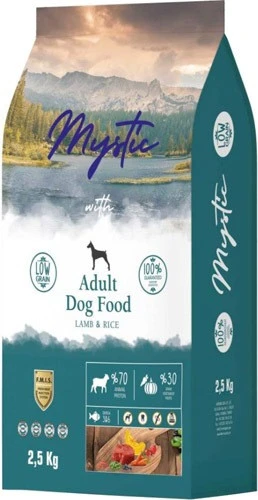 Mystic Az Tahıllı Kuzu Etli Yetişkin Köpek Maması 15 kg ürün görseli 1