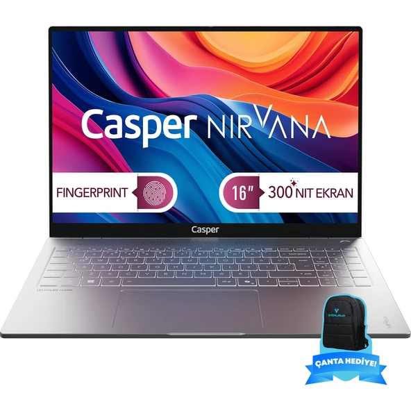 Nirvana Taşınabilir Bilgisayar S100 300NIT İ7-13620H 16GB Ddr5 Ram 1tb SSD Windows 11 Home Taşınabilir Bilgisayar S100.1362-BF00A-G-F-CANEX16 ürün görseli 1