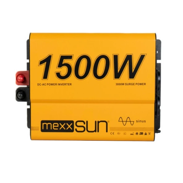 12V Volt - 1500W Watt Tam Sinüs İnverter (220V Çevirici) ürün görseli 1