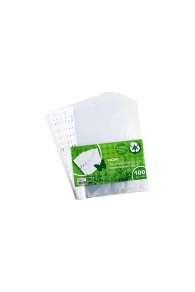 Noki Eko Noki A4 Eko Poşet Dosya 100 Lü 4830-eco ürün görseli 1