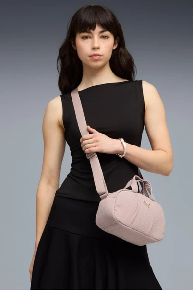 Puma 092179 02 UP Mini Grip Bag Kadın Mini Omuz Çantası Kumtaşı ürün görseli 1