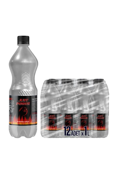 Kardeşler Gıda Toptan Just Power Enerji İçeceği 1 Lt x 12 Adet ürün görseli 1