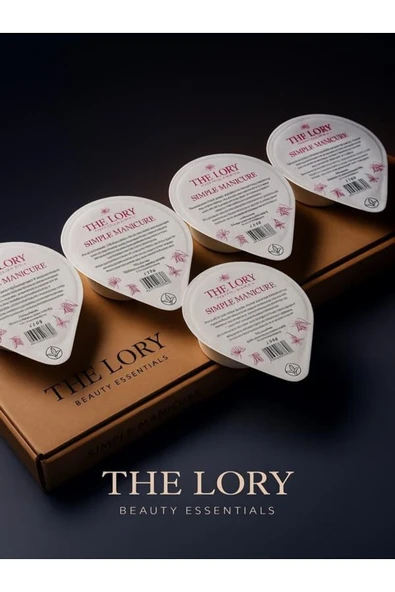 The Lory Tek Kullanımlık Manikür Kasesi Seti, Pratik ve Hijyenik 5'li Paket ürün görseli 1