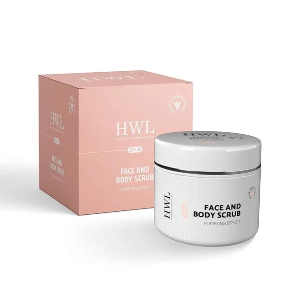 HWL El Yüz ve Vücut Peelingi Üzüm Çekirdeği Özlü Arındırıcı Etki 250 ml ürün görseli 1