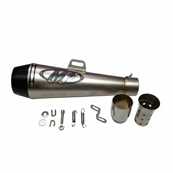 M4-350x51mm Modifiye Egzoz Titanyum ürün görseli 1