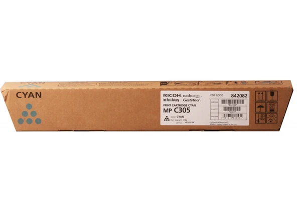 Mp C305 Cyan Mavi Orjinal Fotokopi Toneri Mp C305Sp-305Spf 4.000 Sayfa ürün görseli 1