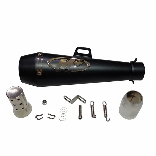 M4-350x51mm Modifiye Egzoz Mat Siyah ürün görseli 1
