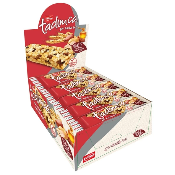 Tadımca Yer Fıstıklı Bar 30 gr 20 Adet ürün görseli 1