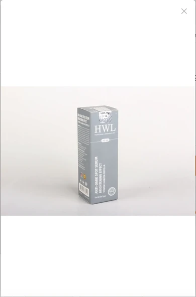 HWL ANTI-DARK SPOT SERUM PARLATICI ETKİ 30 ML ürün görseli 1