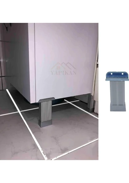 Store 4 Adet 18MM Sunta Mdf U Geçme Alüminyum Ayak 5 cm - Yükseklik Ayarlı Paslanmaz Mobilya Ayak - Suntaya Geçme Dolap, Baza, Çalışma Masası Mobilya Ayağı ürün görseli 1