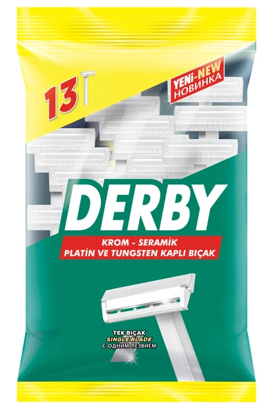Derby Tek Bıçak 13'lü Paket - 1 PAKET ürün görseli 1