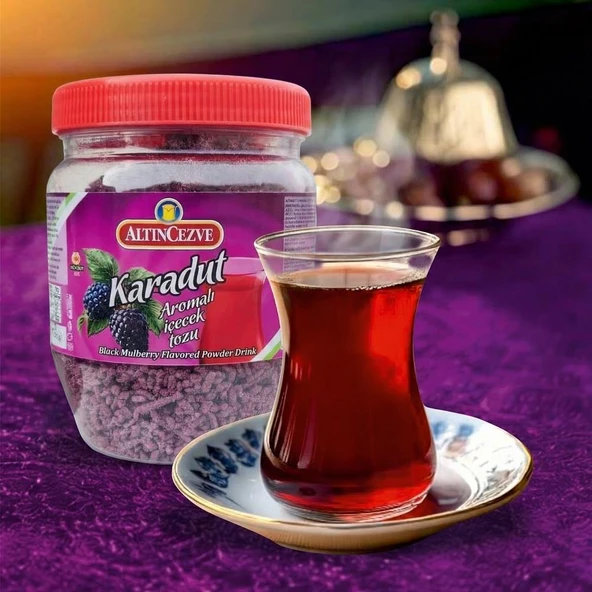 Granül Karadut Aromalı Içecek Tozu 300 gr - Resim 2