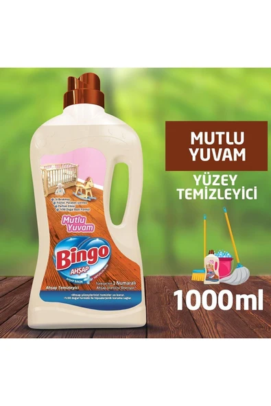 AHŞAP TEMİZLEYİCİ  1 LİTRE MUTLU YUVAM ürün görseli 1