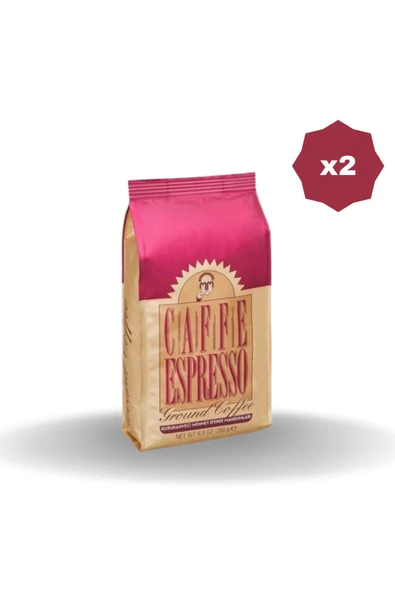 MEHMET EFENDİ ESPRESSO  ÇEKİRDEK KAHVE - (2 ADET 250 GR) ürün görseli 1