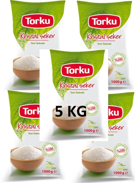 Torku PE 5 kg toz şeker (1 KG*5) ürün görseli 1
