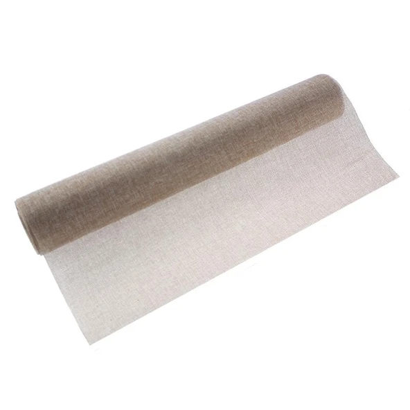 48cm X 4,5metre Keten Rulo Kumaş - Resim 4