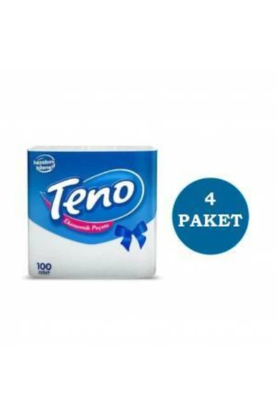 Ekonomik Peçete 100-lü 4 Paket ürün görseli 1